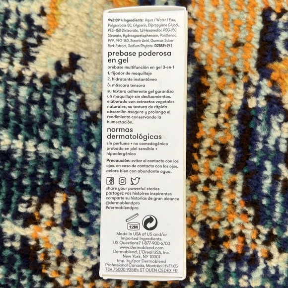 Insta-Grip Jelly Makeup Primer - Dermablend (NEW) - Picture 3 of 8